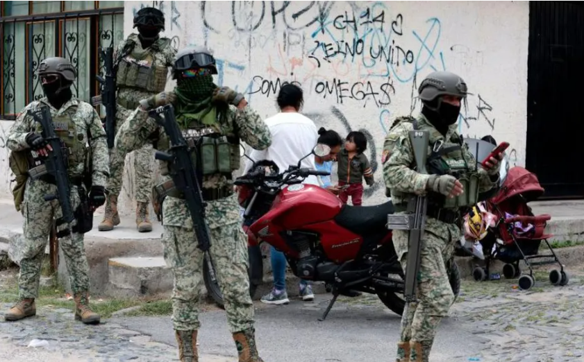Five beheaded bodies found next to road in Mexico